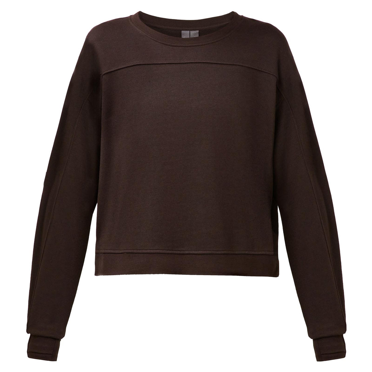 Sweaty Betty After Class Crop Sweat Brwn
