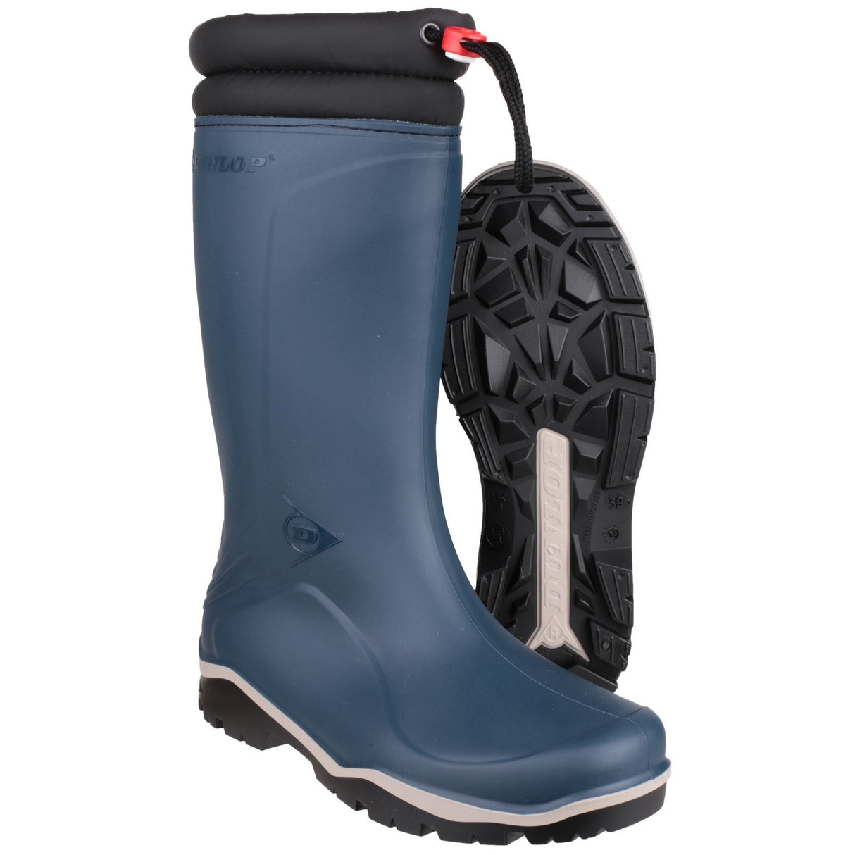 Dunlop Unisex Blizzard Wellington Blue