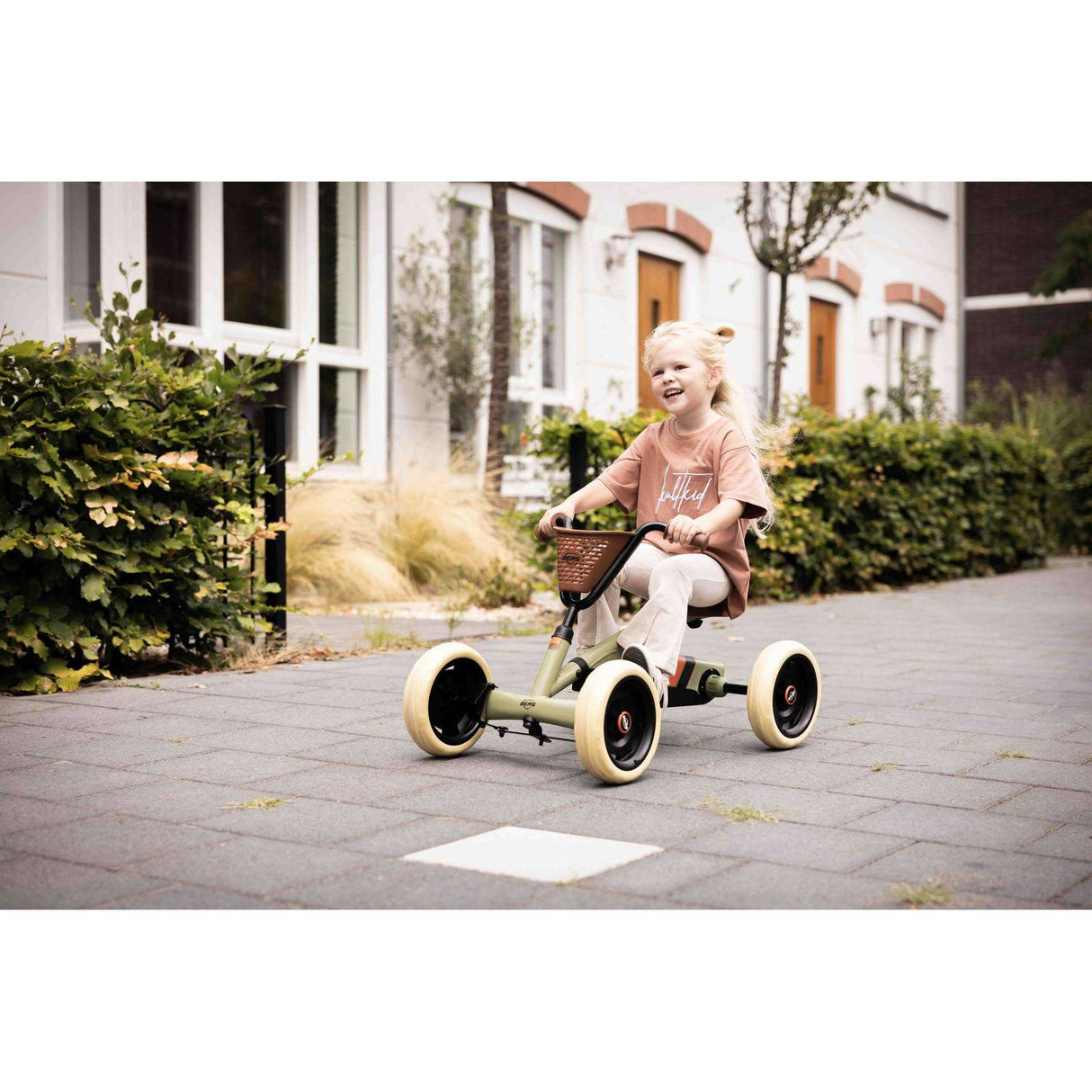 BERG Buzzy Retro 2-in-1 Green Go-Kart