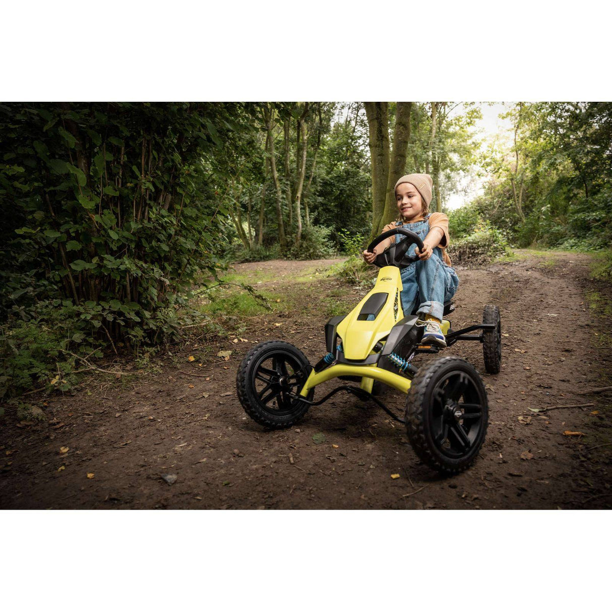 BERG Rally DRT Yellow 3 Gears Go-Kart