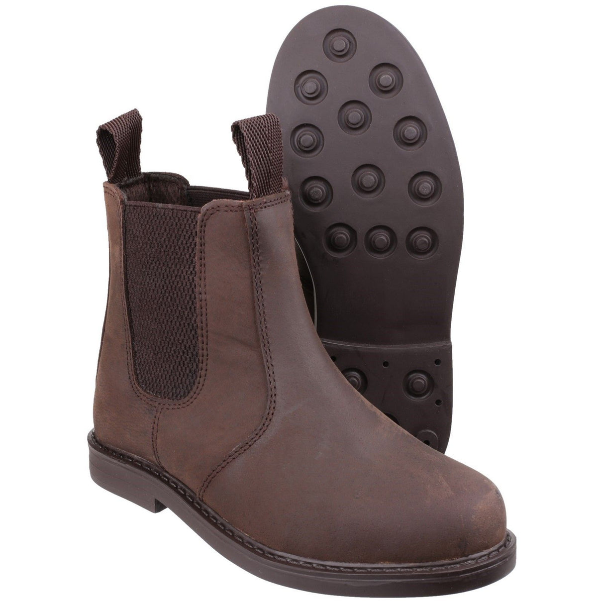 Cotswold Boys Camberwell Pull On Dealer Boot Brown