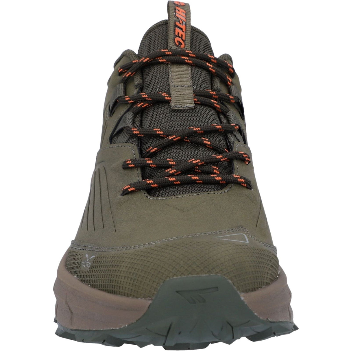 Hi-Tec Mens Fuse Trek Hiking Shoes Light Olive