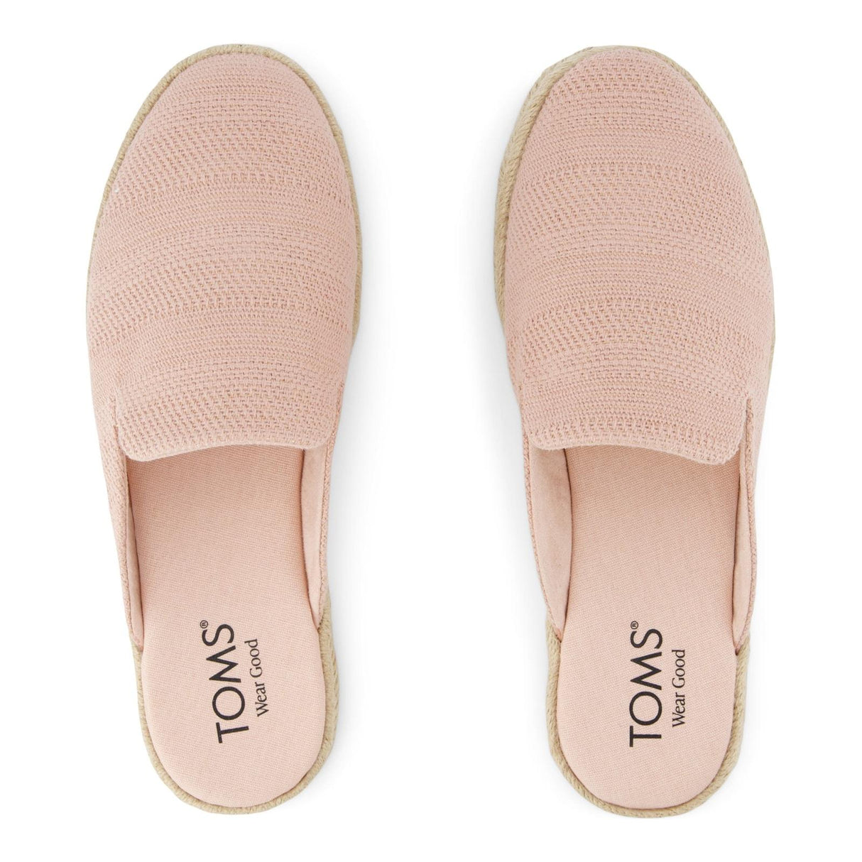 TOMS Womens Santiago Mule Pale Rose