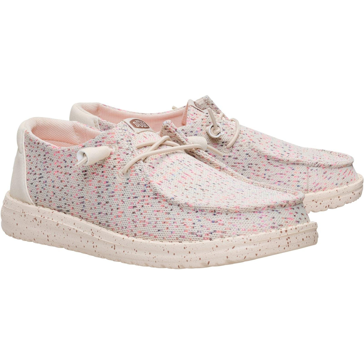 HEYDUDE Womens Wendy Stretch Speckle Taupe/Multi