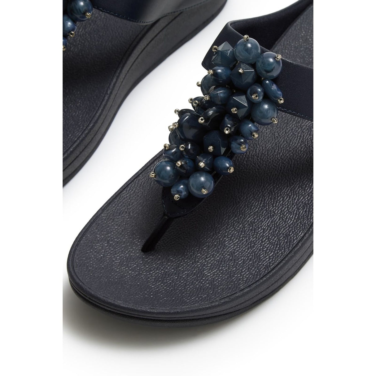 Fitflop Womens Fino Toe-Post Sandals Midnight Navy