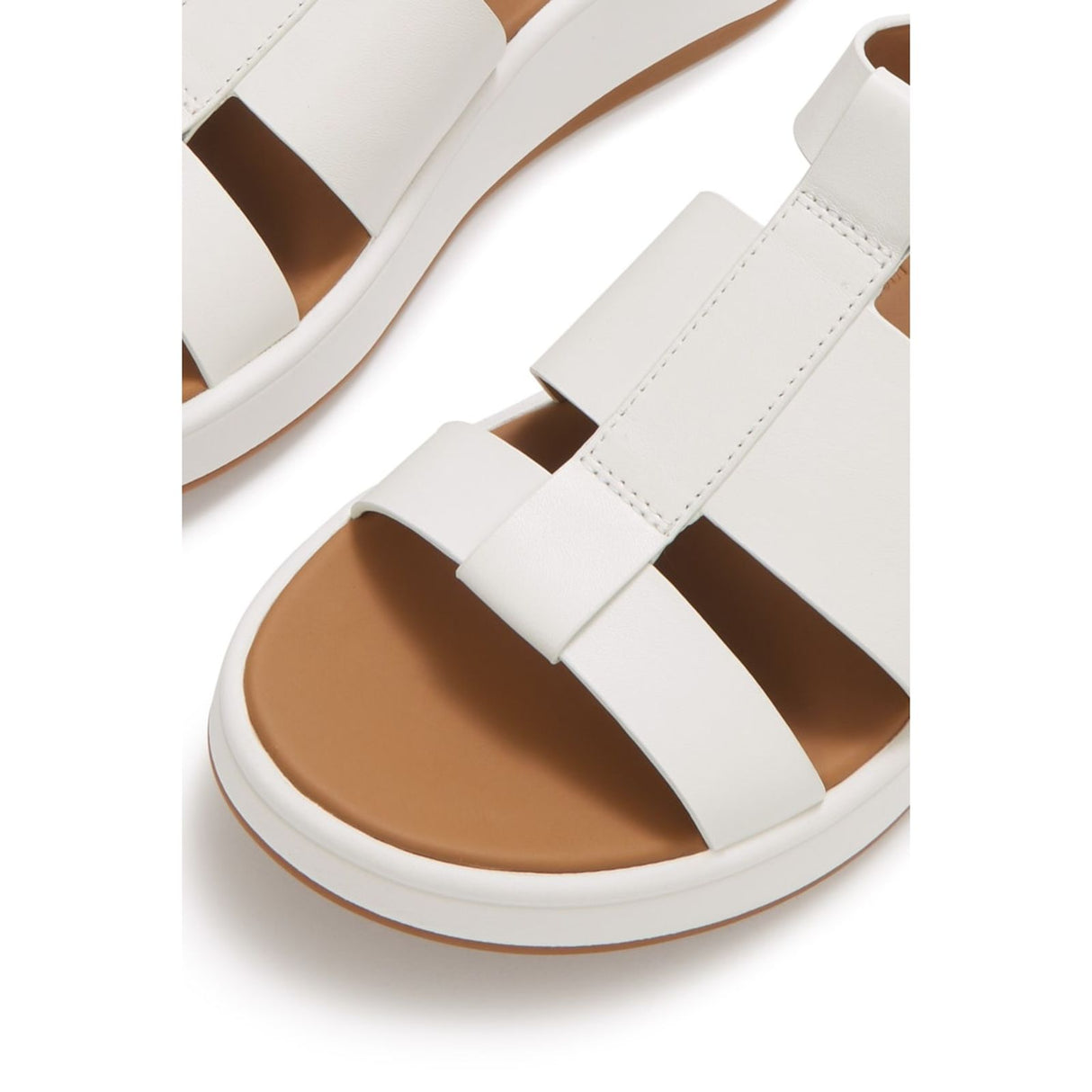 Fitflop Womens F-Mode Fisherman Sandal Urban White