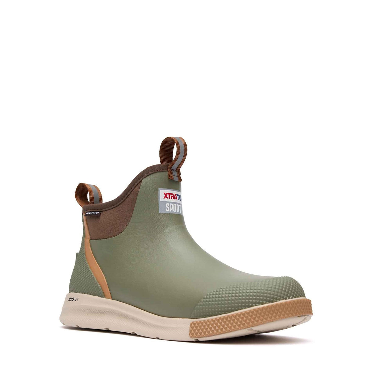 Xtratuf Mens Ankle Deck Boot Sport Olive