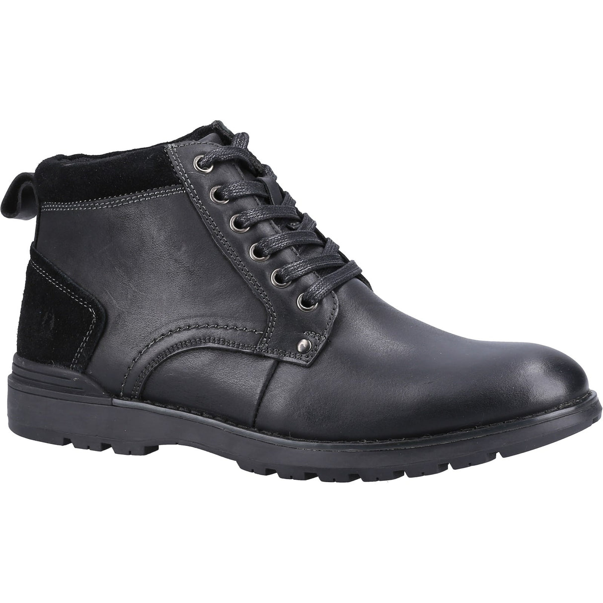 Hush Puppies Mens Dean Boot Black