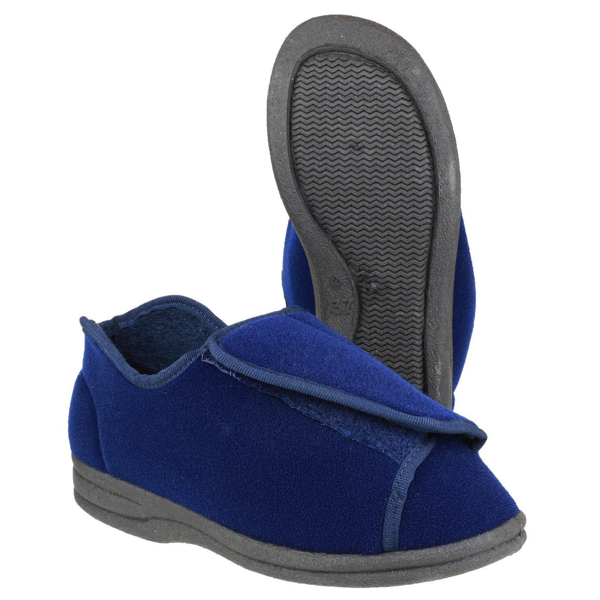 Mirak Womens Fife Touch Fastening Slipper Blue