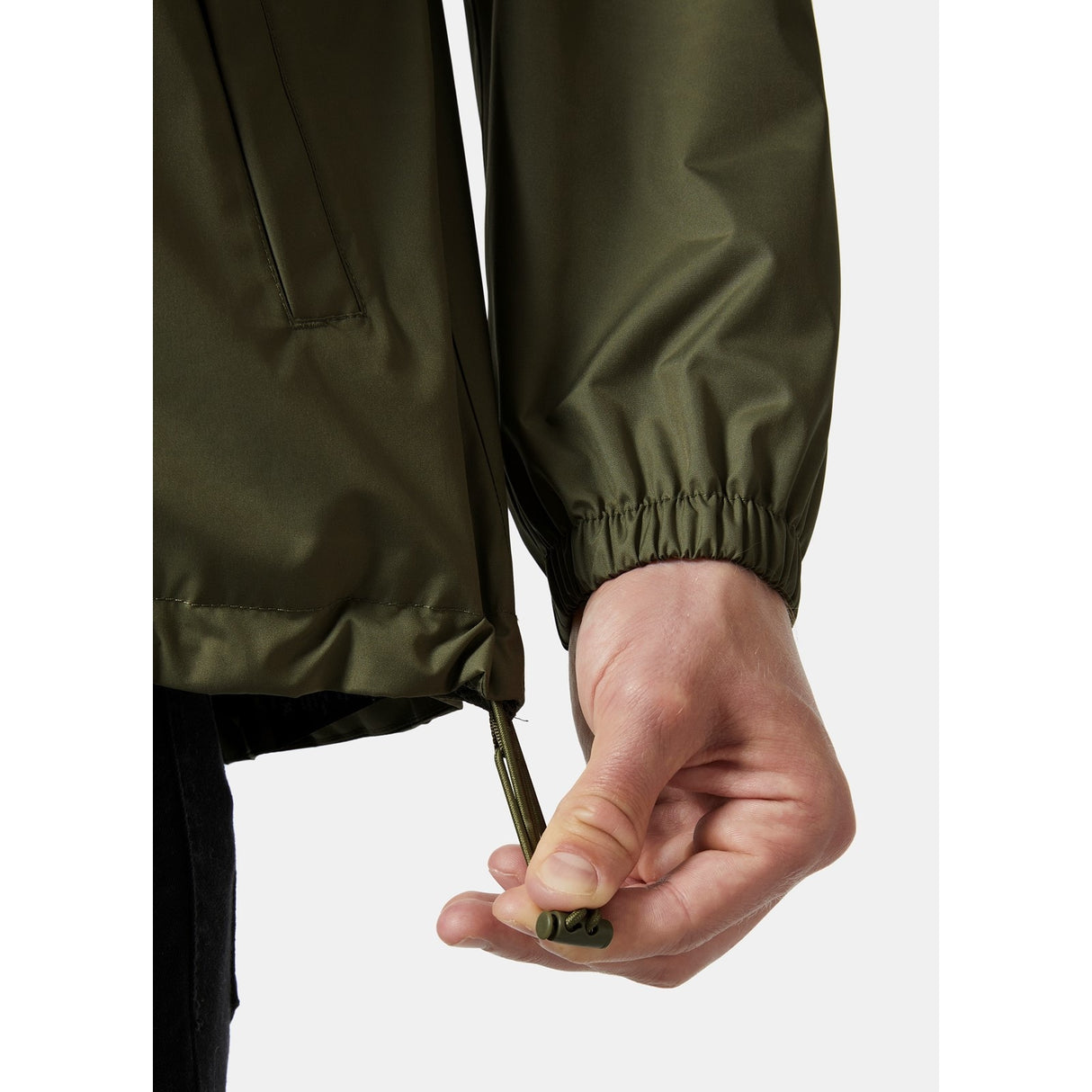 Helly Hansen Sport Mens Vancouver Rain Jacket Green