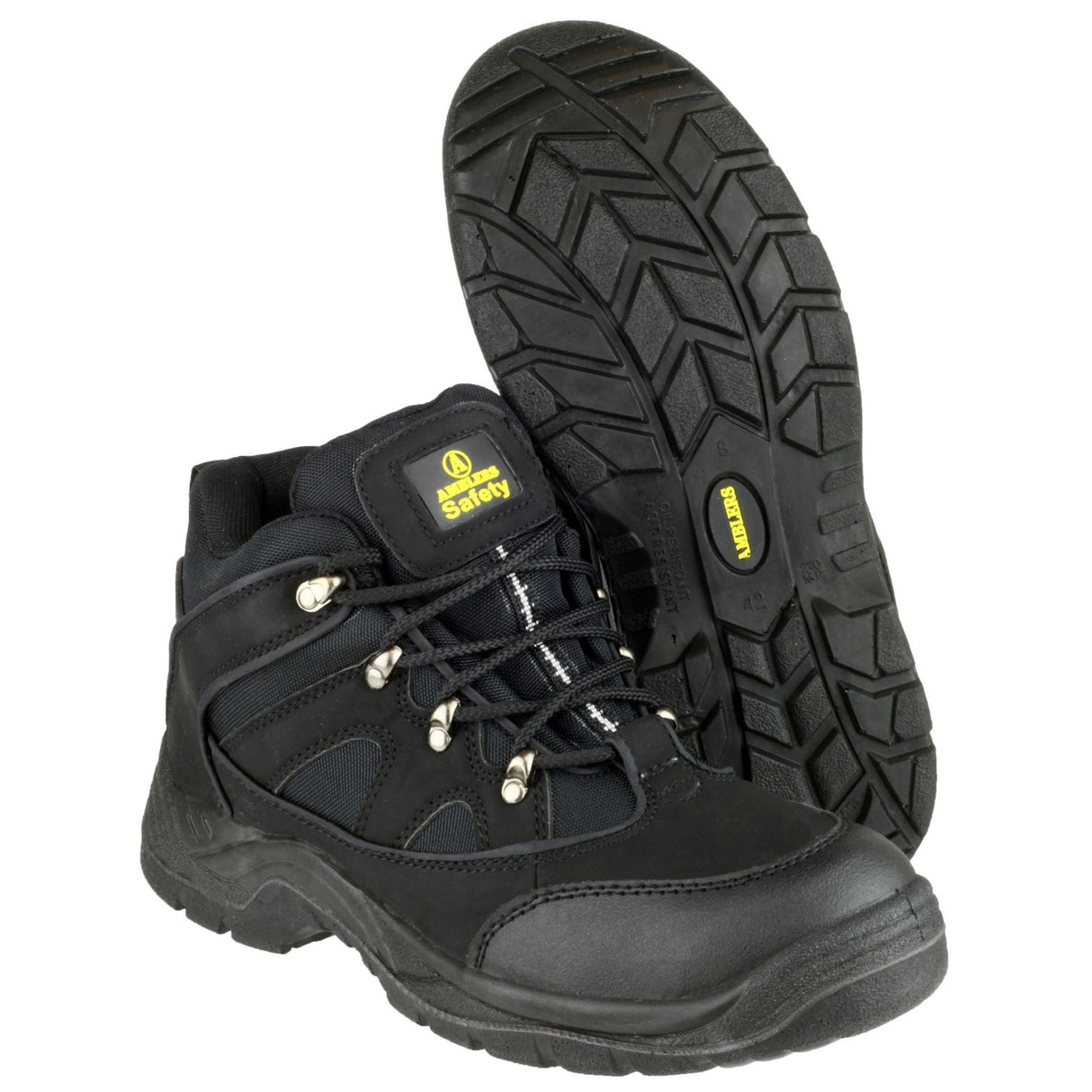 Amblers Safety Unisex FS151 Vegan Friendly Safety Boots Black