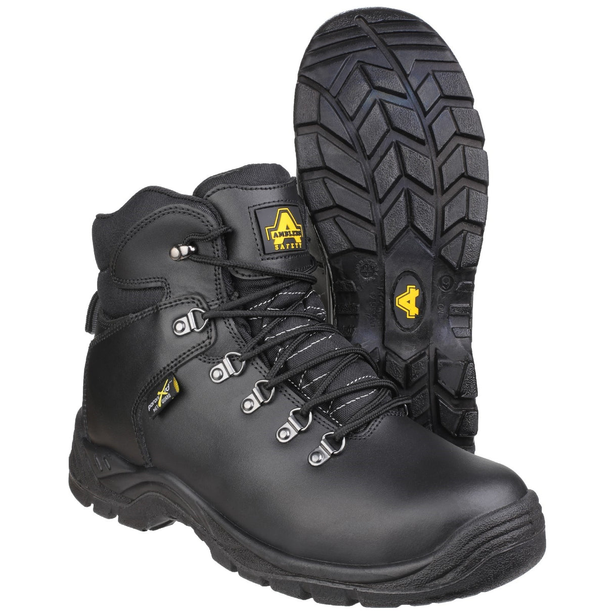 Amblers Safety Unisex AS335 Poron XRD Internal Metatarsal Safety Boot Black