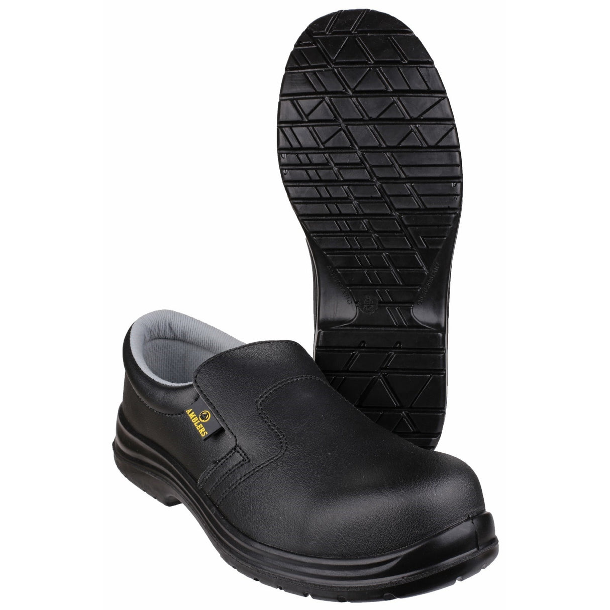 Amblers Safety Unisex FS661 Metal Free Lightweight safety Shoe Black