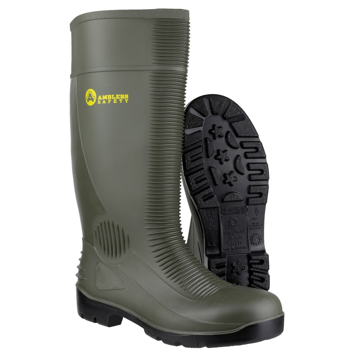 Amblers Safety Unisex FS99 Safety Wellington Green
