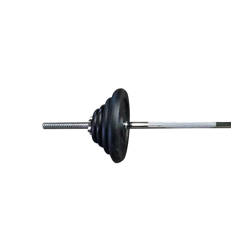 Rival Cast Iron Barbell Set - 80kg