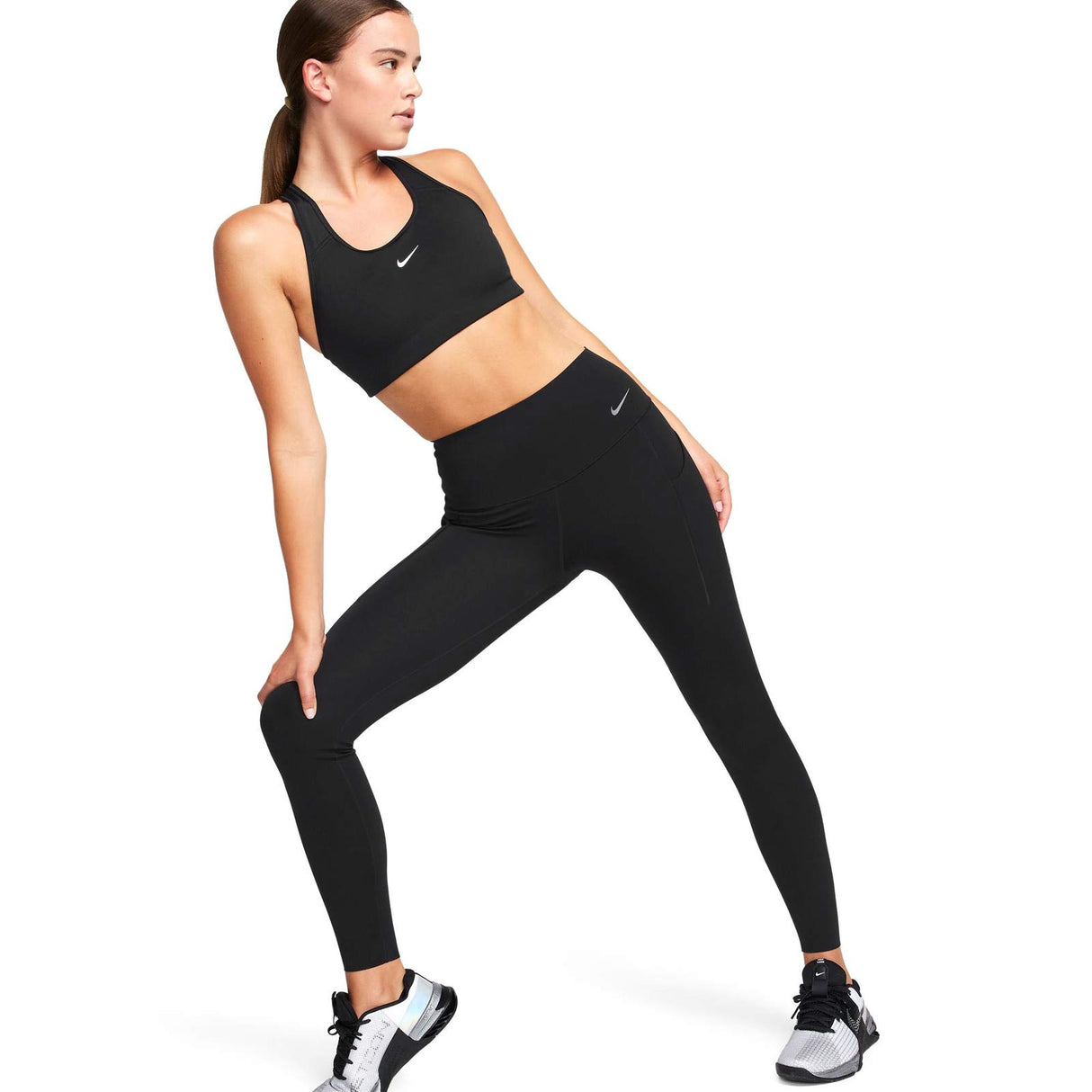 Nike Universa Womens High-Waisted Full-Length Leggings with Pockets