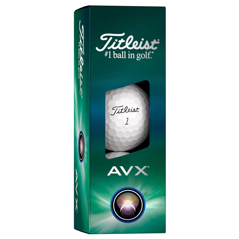 Titleist 2024 AVX Golf Balls - White