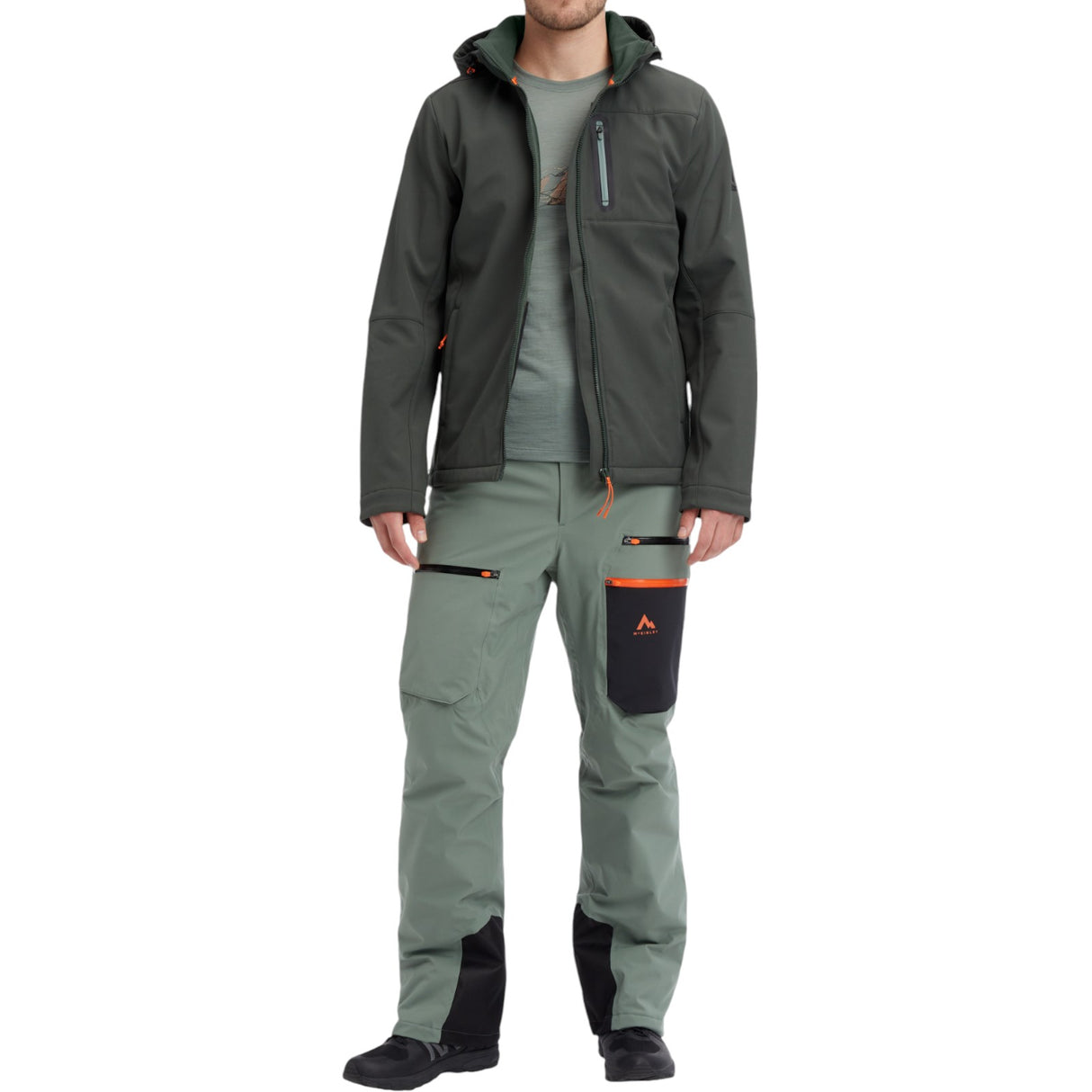 McKinley Kadino II Mens Full-Zip Hooded Jacket