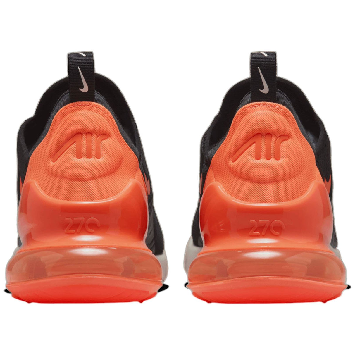 Nike Mens Air Max 270 Black Orange