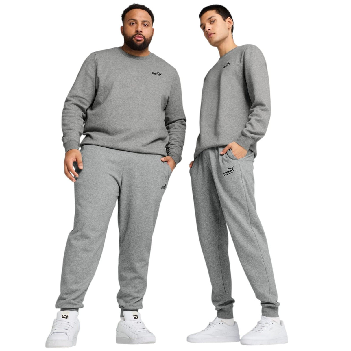 Puma Essentials No. 1 Logo Mens Medium-Rise Fleece Sweatpants