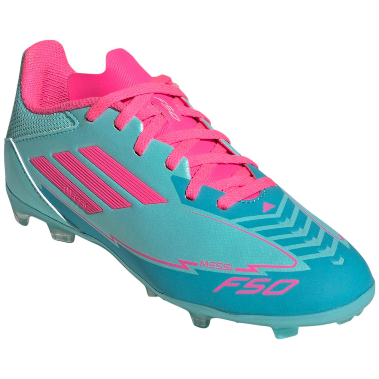 adidas F50 League Kids Firm/Multi-Ground Messi Football Boots