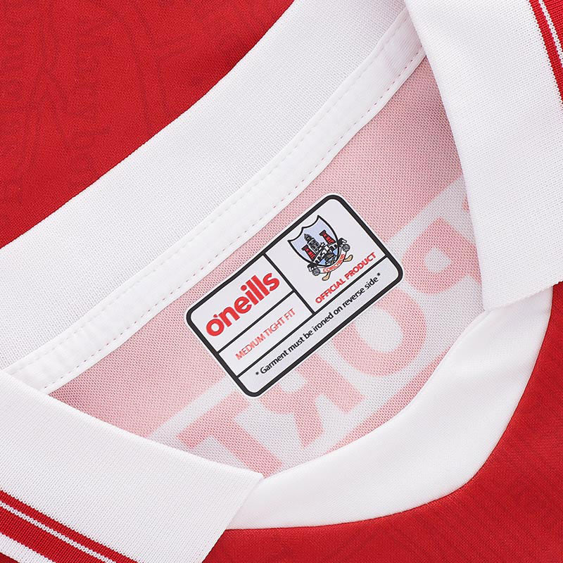 O'Neills Cork GAA 2025 Player Fit Home Jersey