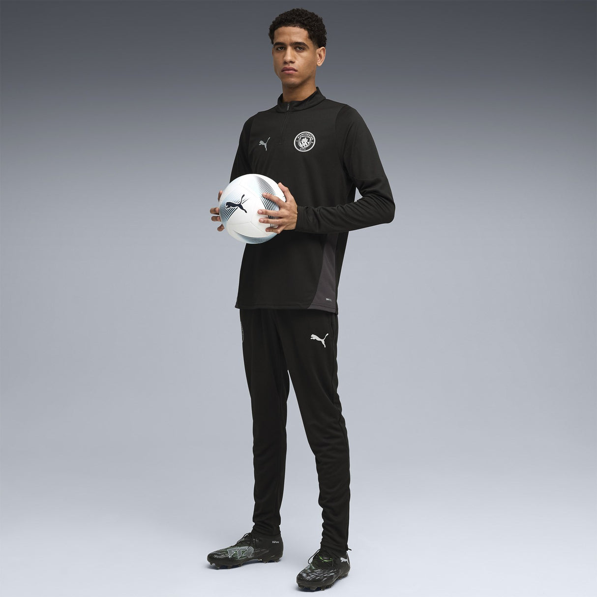 Puma Manchester City 2025/26 Adults Half-Zip Training Top