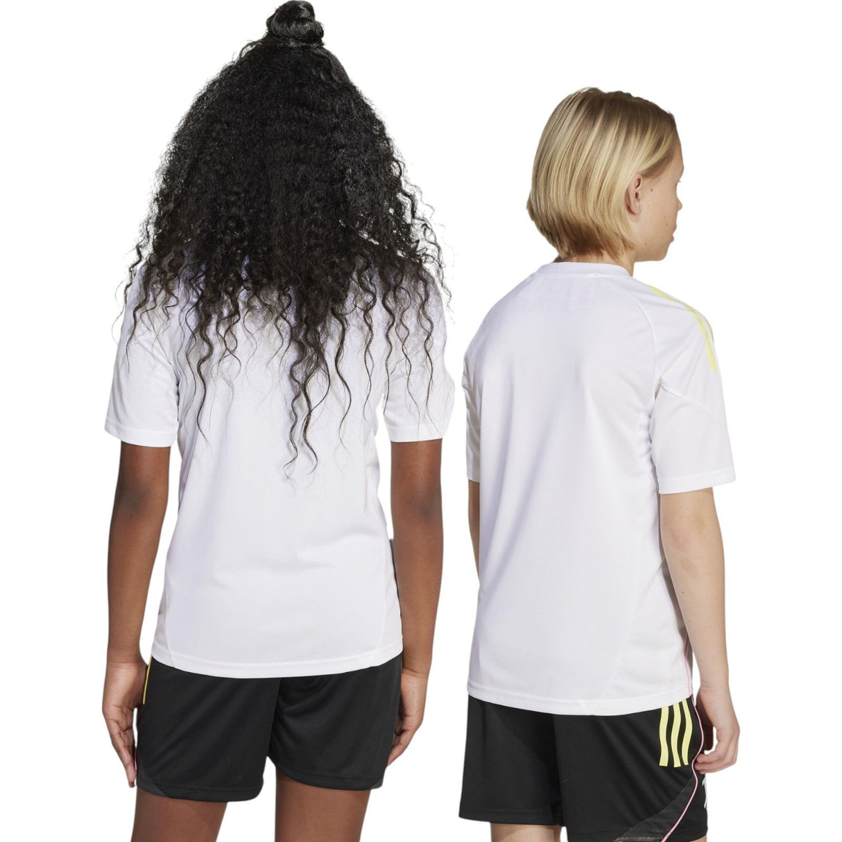 adidas Juventus Football Kids 2025/26 Training Jersey Models Back View