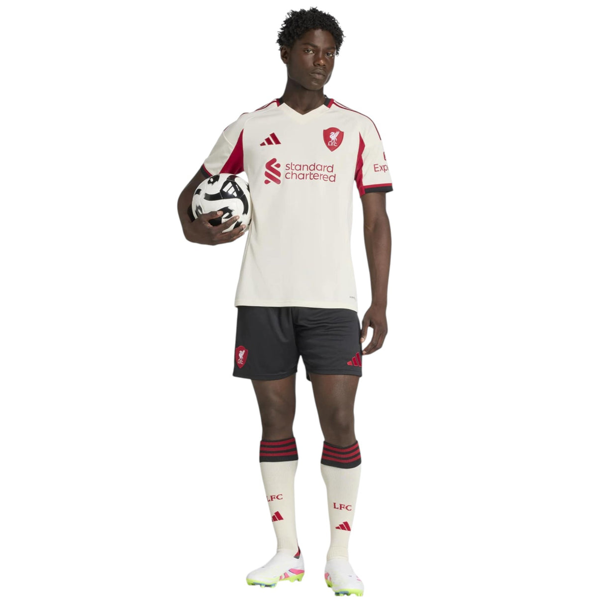 adidas Liverpool FC 2025/26 Adults Away Shorts
