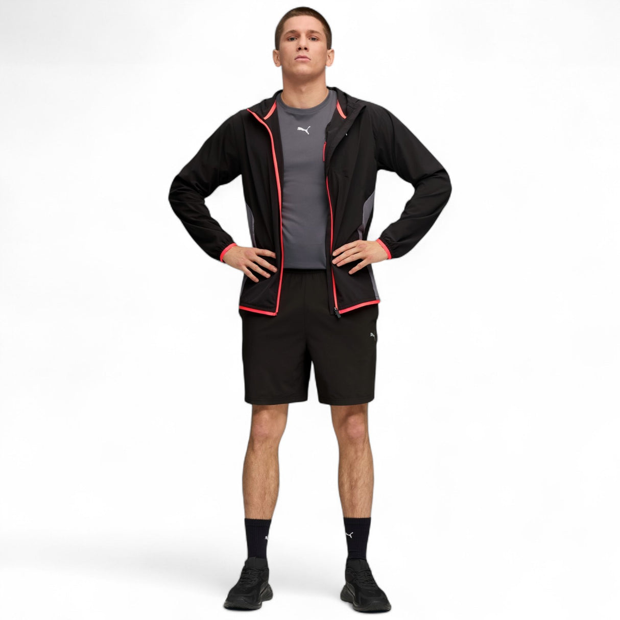Puma FLEX STRETCH 7" Mens Woven Training Shorts