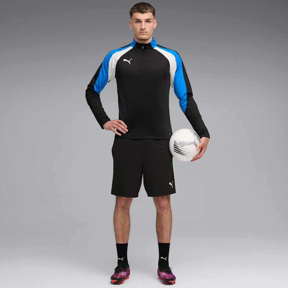 Puma IndividualLIGA Football Mens Half-Zip Slim-Fit Top