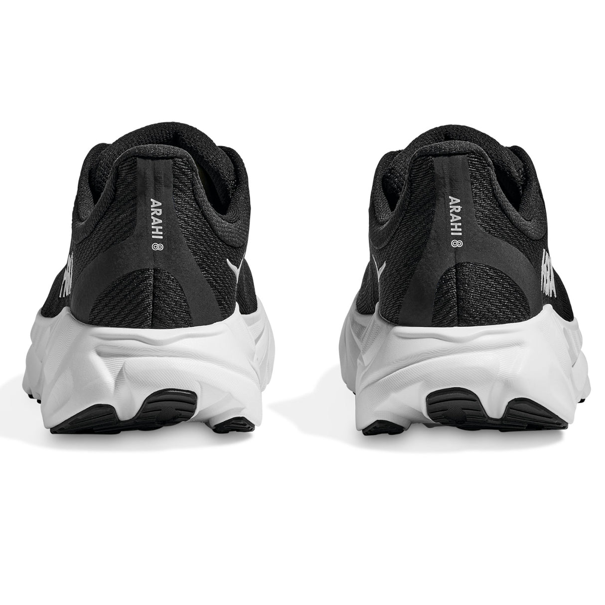HOKA Womens ARAHI 8 WF Black/White