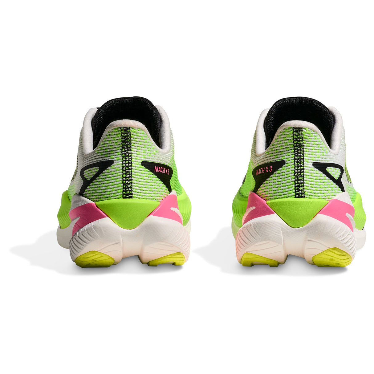 HOKA Womens MACH X 3 White/Green