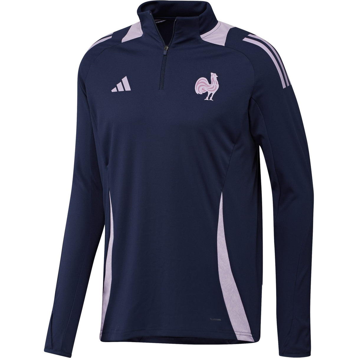 adidas France Rugby WRWC2 2025/26 Mens Training Top Front Side View
