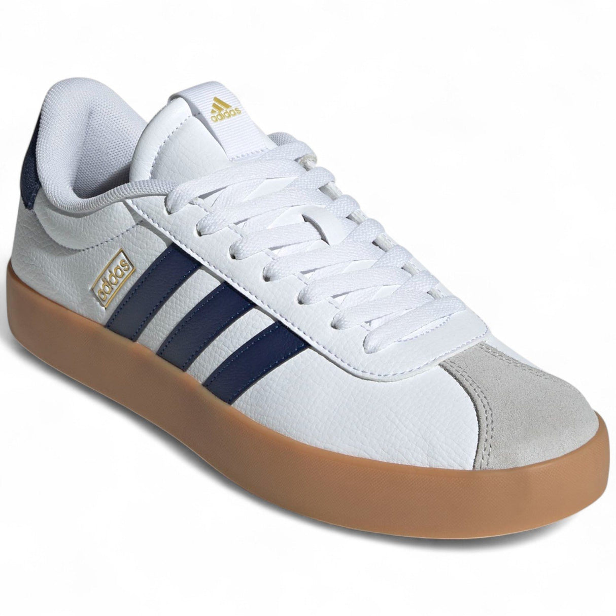 adidas VL Court 3.0 Mens Regular-Fit Trainers Outer Full View Forward Facing