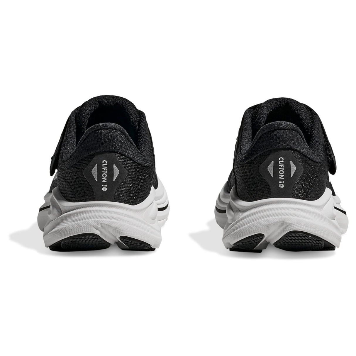 HOKA Junior Clifton 10 Black/White