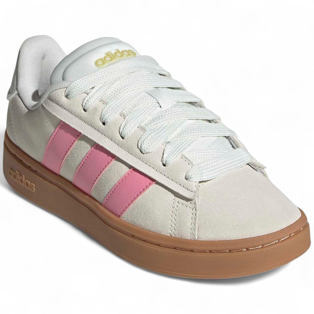 adidas Grand Court Alpha Womens Regular-Fit Lace Sneakers Outer Full View Forward Facing