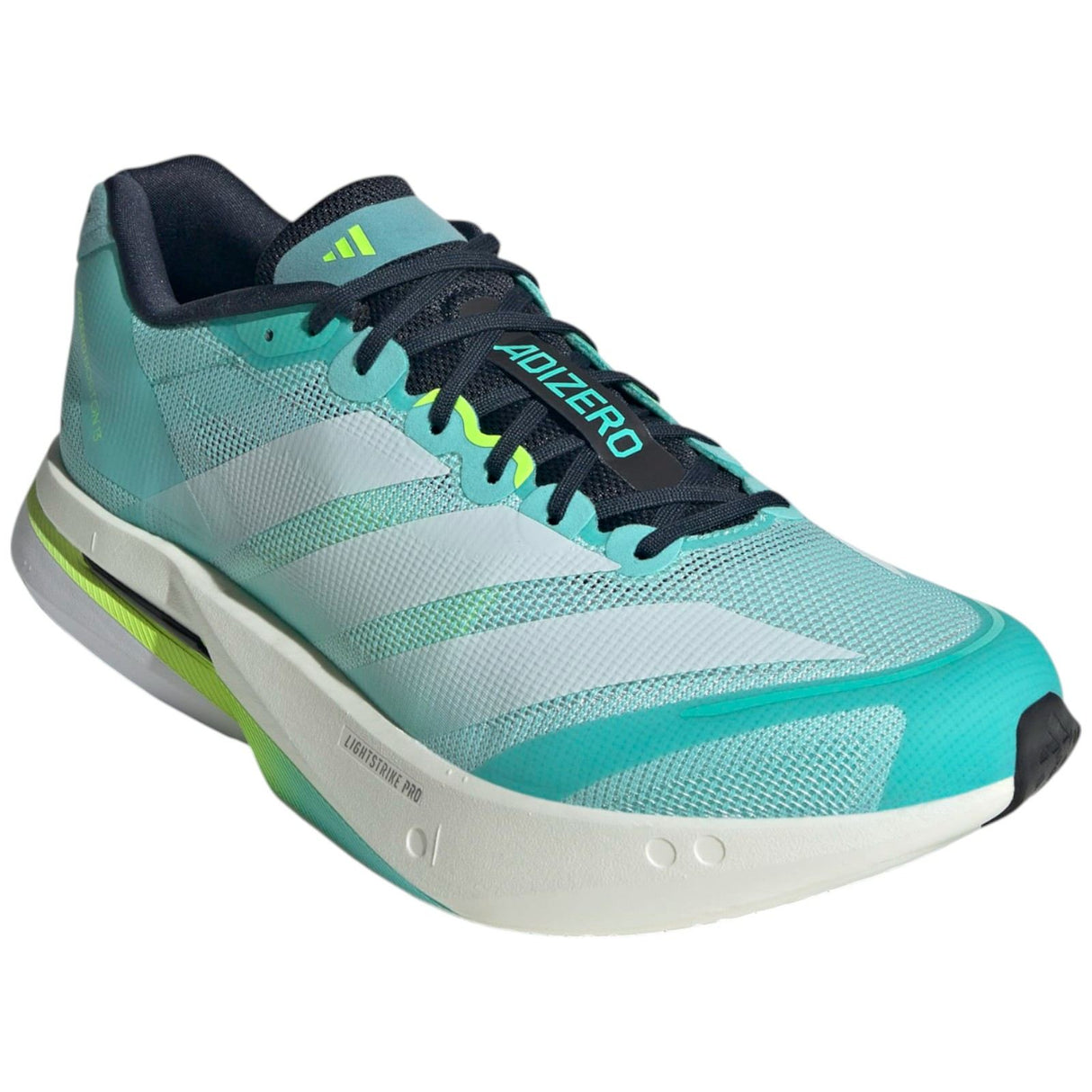 adidas Adizero Boston 13 Lightweight Mens Running Shoes Outer Full View Forward Facing