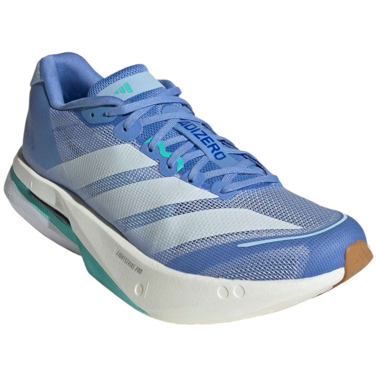 adidas Adizero Boston 13 Lightweight Mens Running Shoes Outer Full View Forward Facing