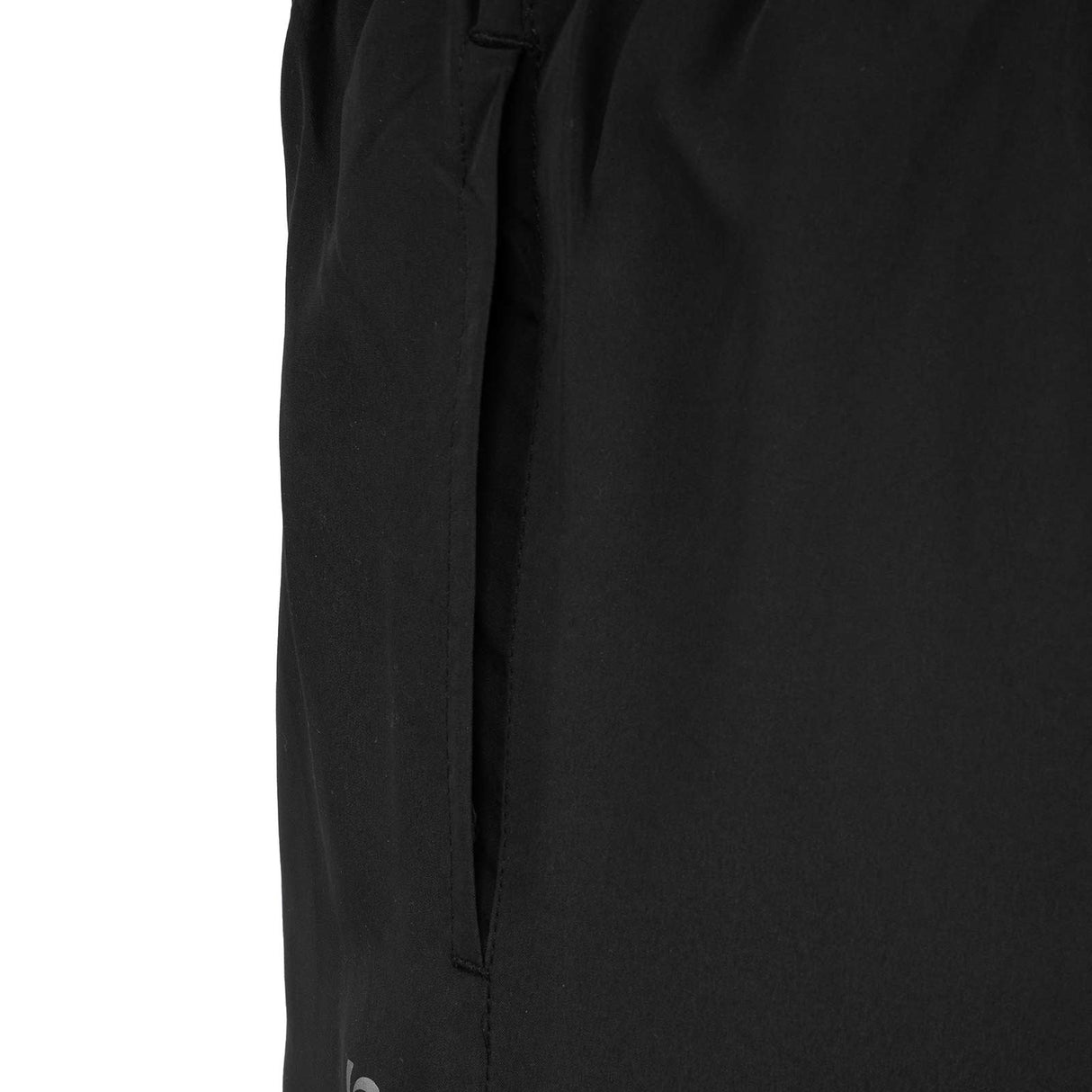 BodyLogic Womens Full-Length Woven Jogger Pant Close Up Pocket View