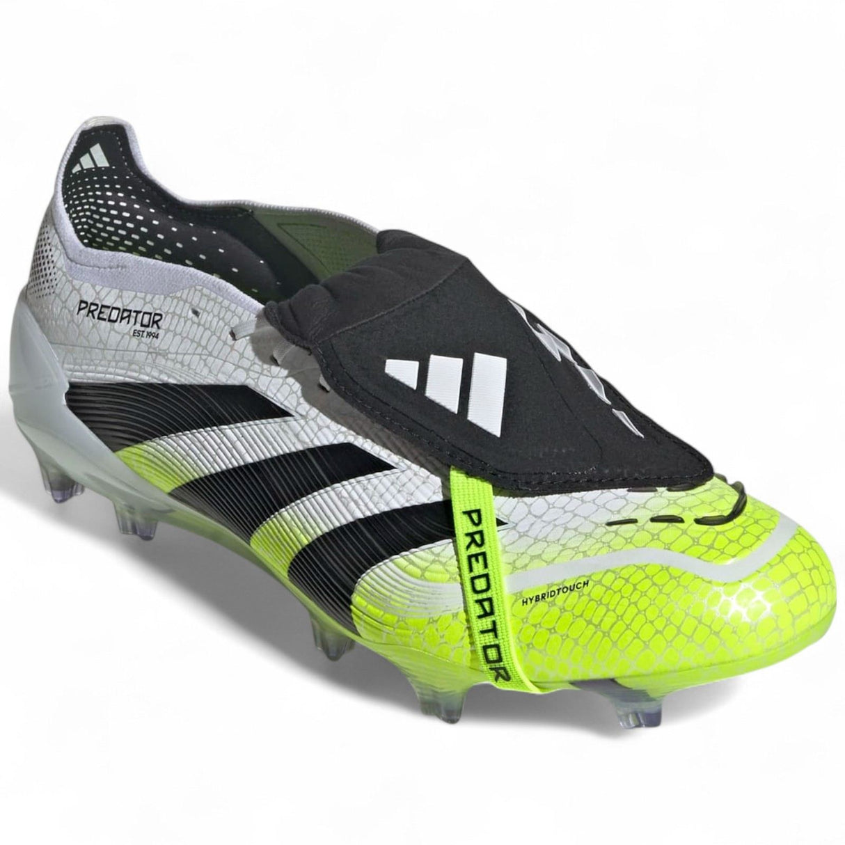 adidas Predator Elite Fold-Over Tongue Adults Firm Ground Football Boots Outer Full View Forward Facing