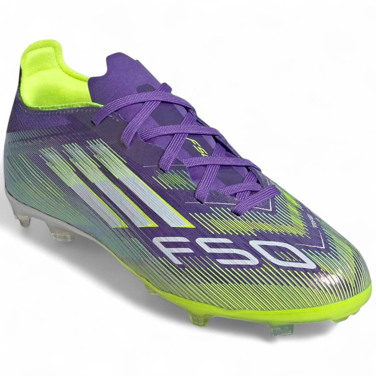 adidas F50 Elite Kids Lightweight Firm Ground Football Boots Outer Full View Forward Facing