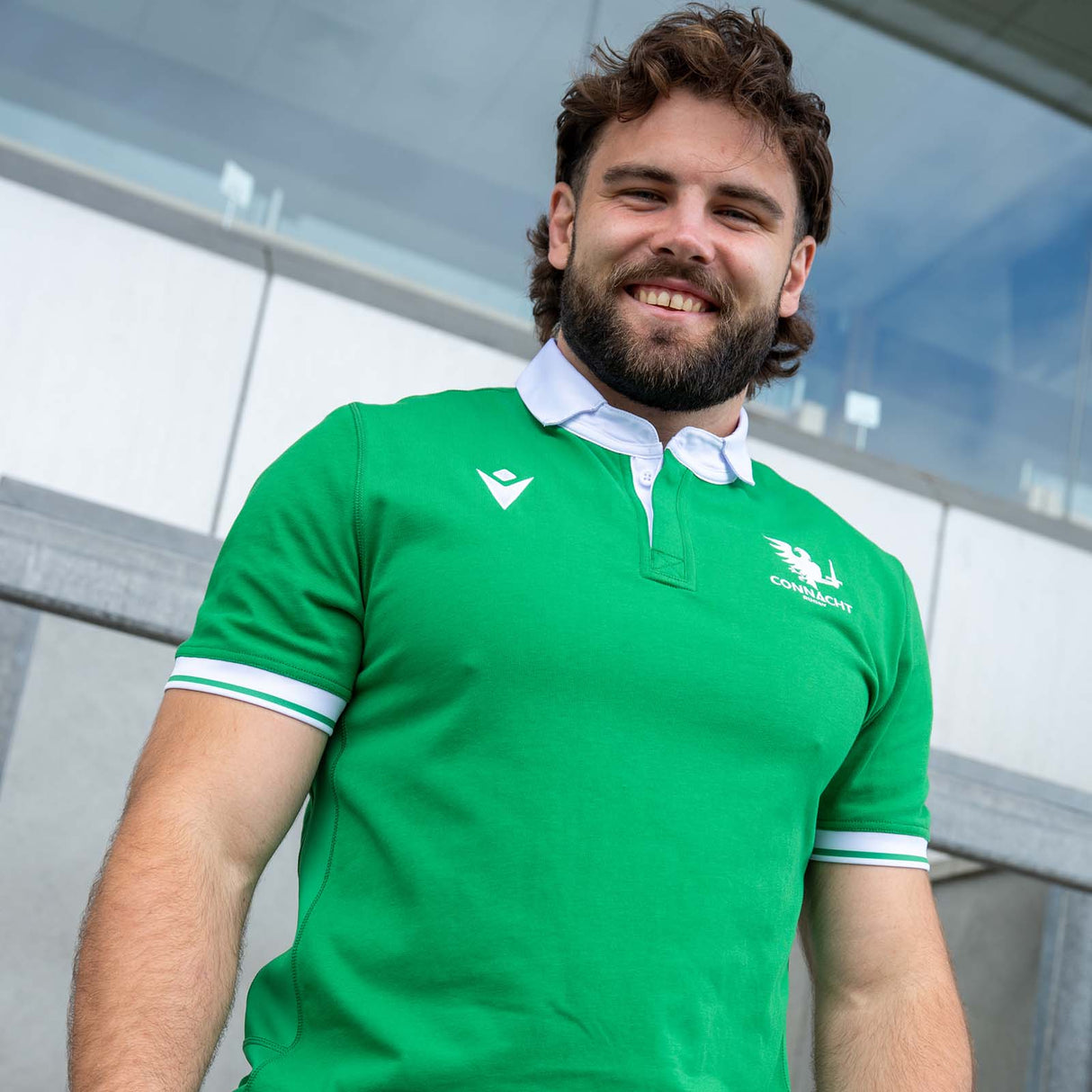 Macron Connacht Rugby 2025/26 Mens Classic Home Replica Jersey