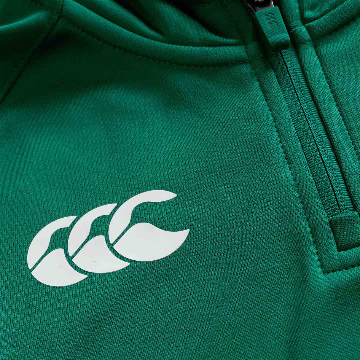 Canterbury IRFU Ireland Rugby Kids Half-Zip Training Hoodie