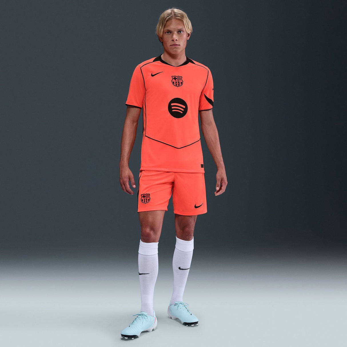 Nike FCB 25 Third Short Orange