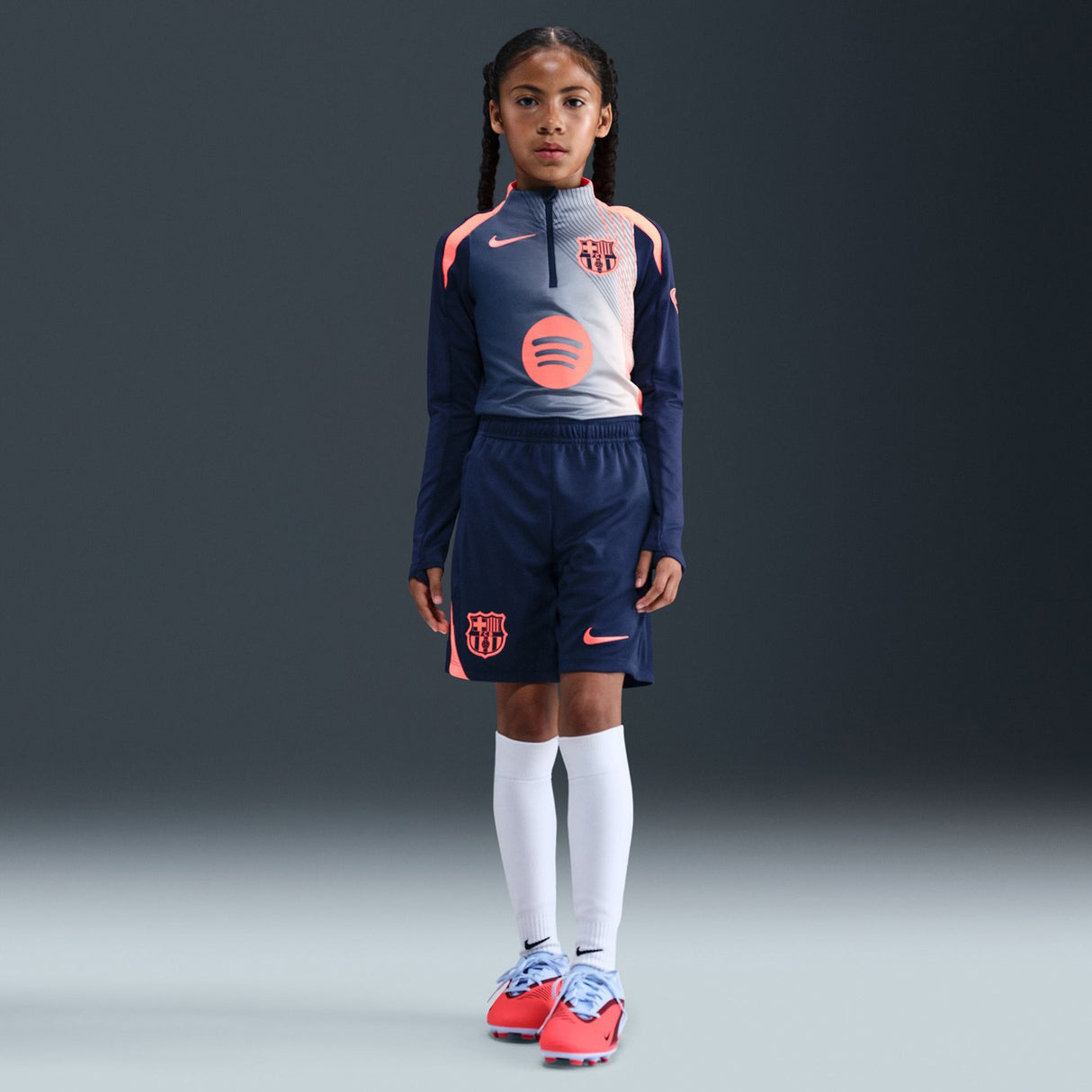 Nike FCB 25 3rd Kids Strike Short Navy