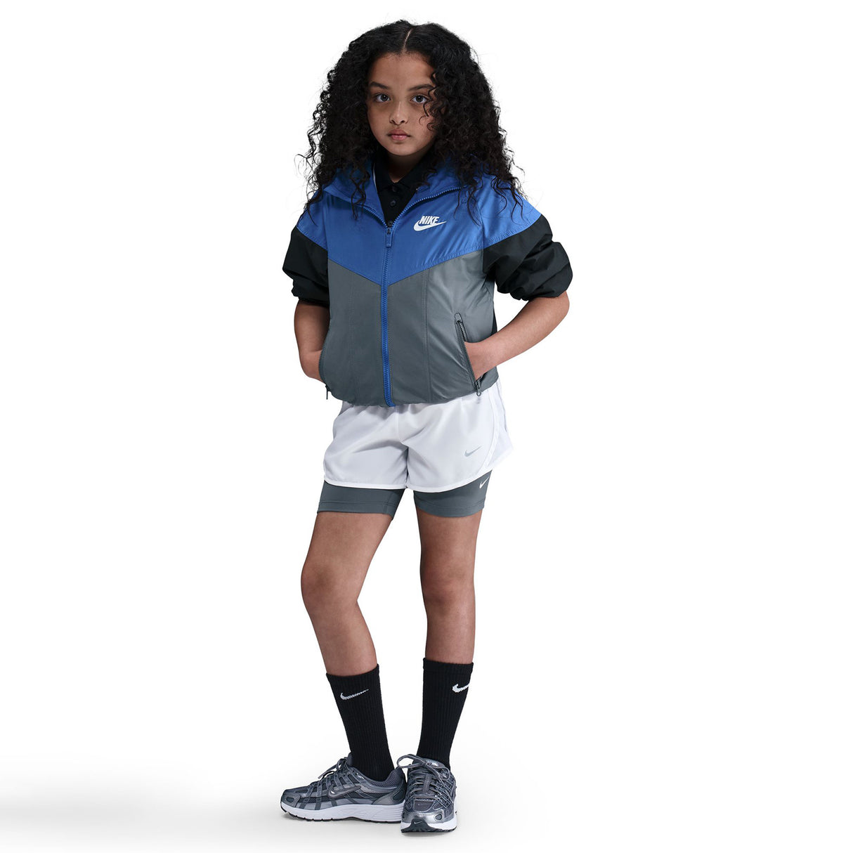 Nike K NSW RPL WR HD JKT Blue