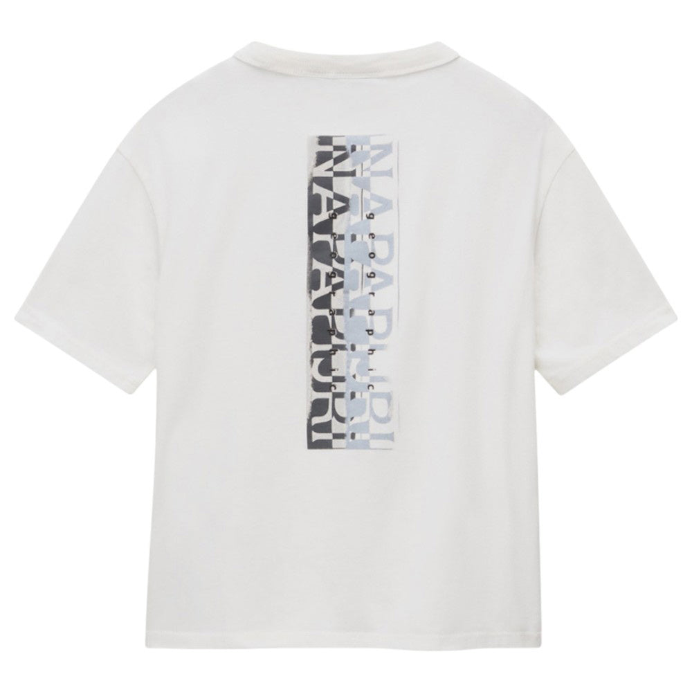 NAPAPIJRI S AHR Kids SS Tee White