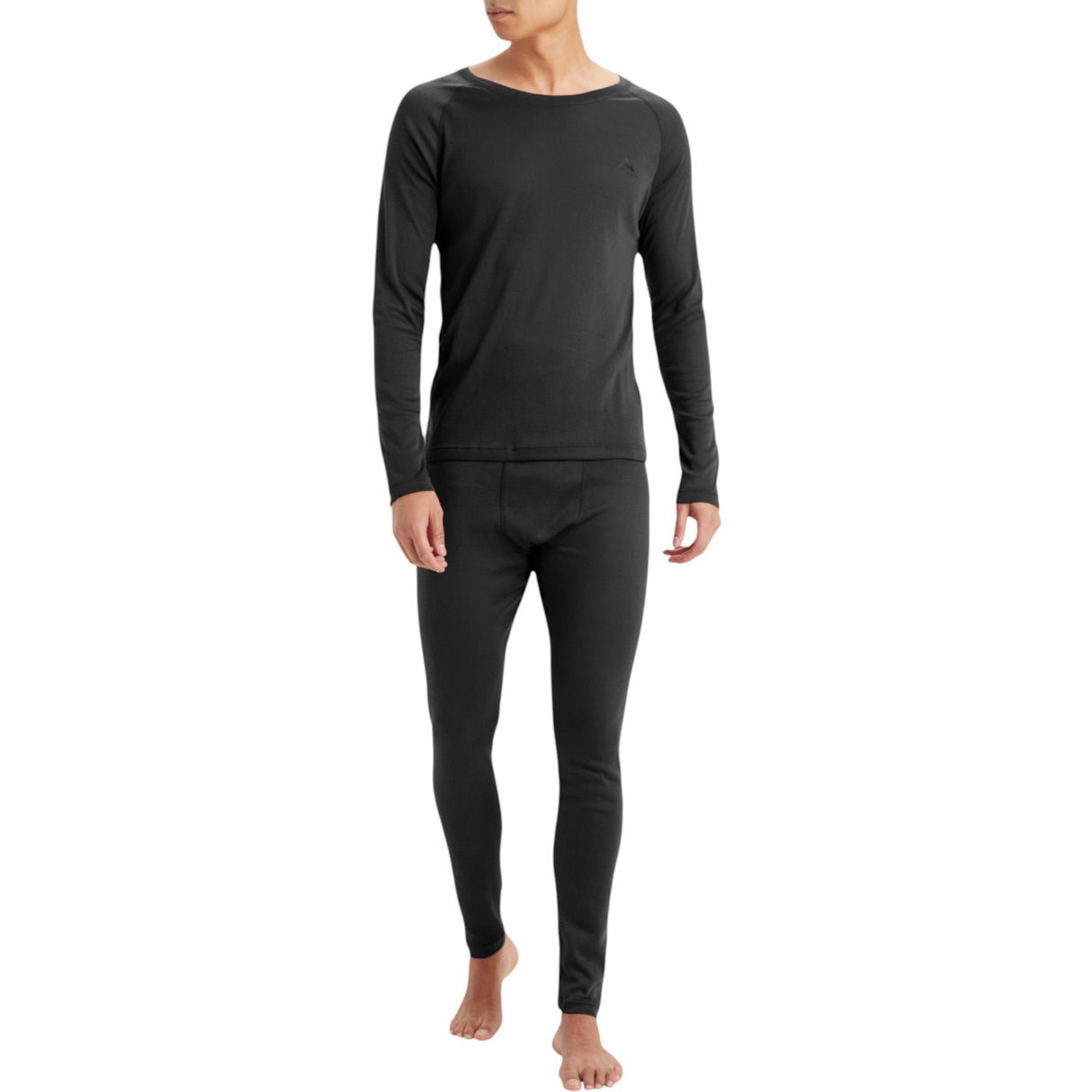 MCKINLEY Yahto III JR BL Tee LS BLK