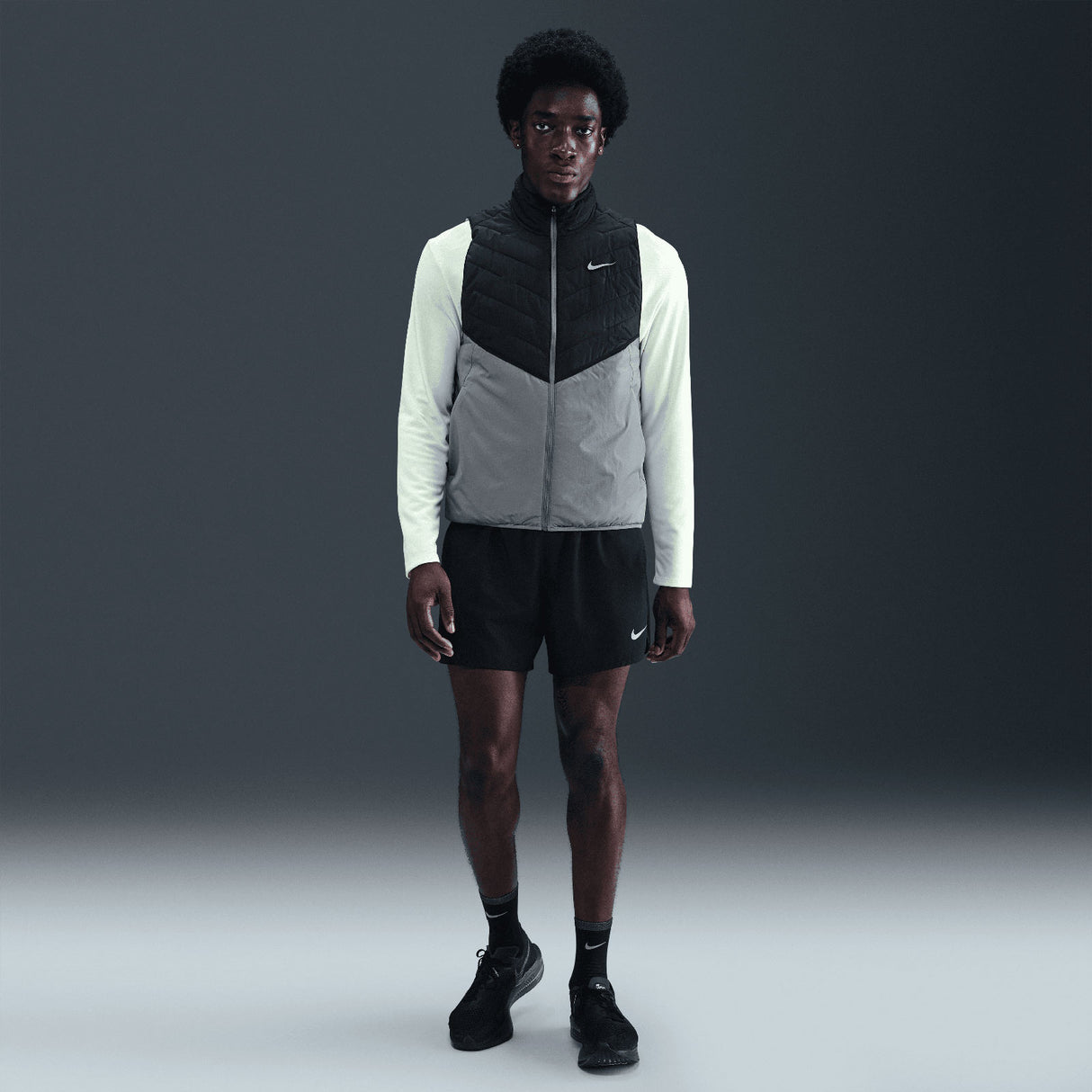 Nike Mens TF SYNFL RPL VEST Black